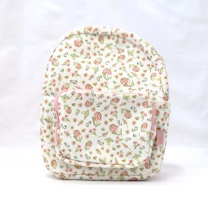 floral backpack - front view