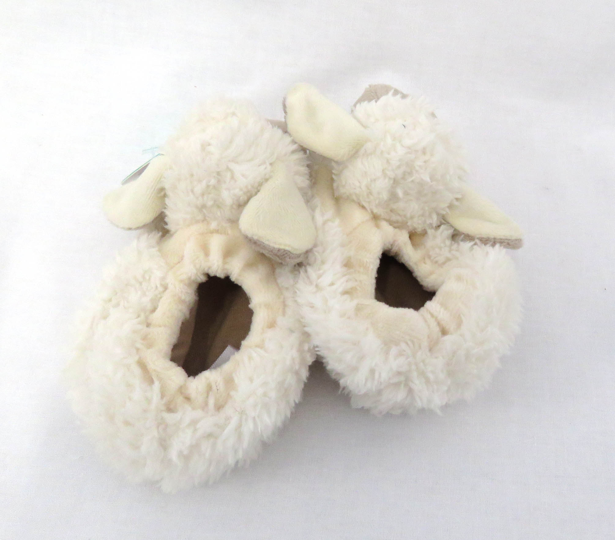 happy sheep booties back view