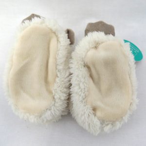 happy sheep booties underneath view