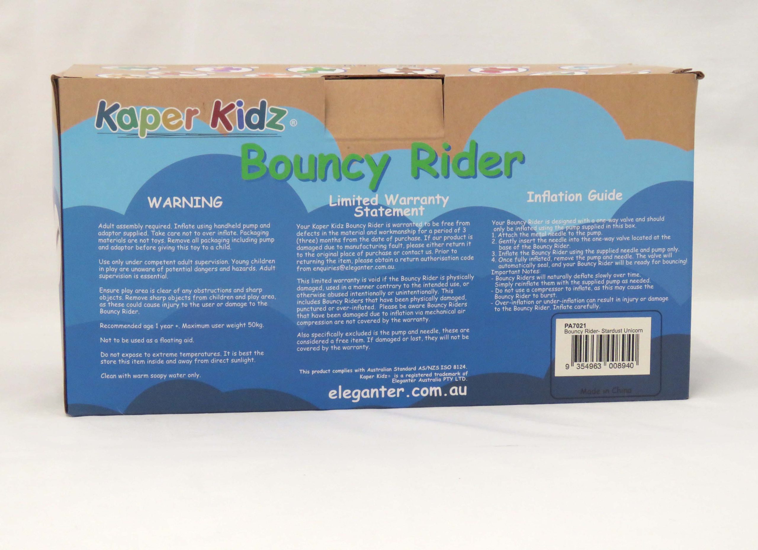 bouncy riders back view