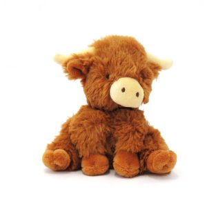 highland cow 11cm front view