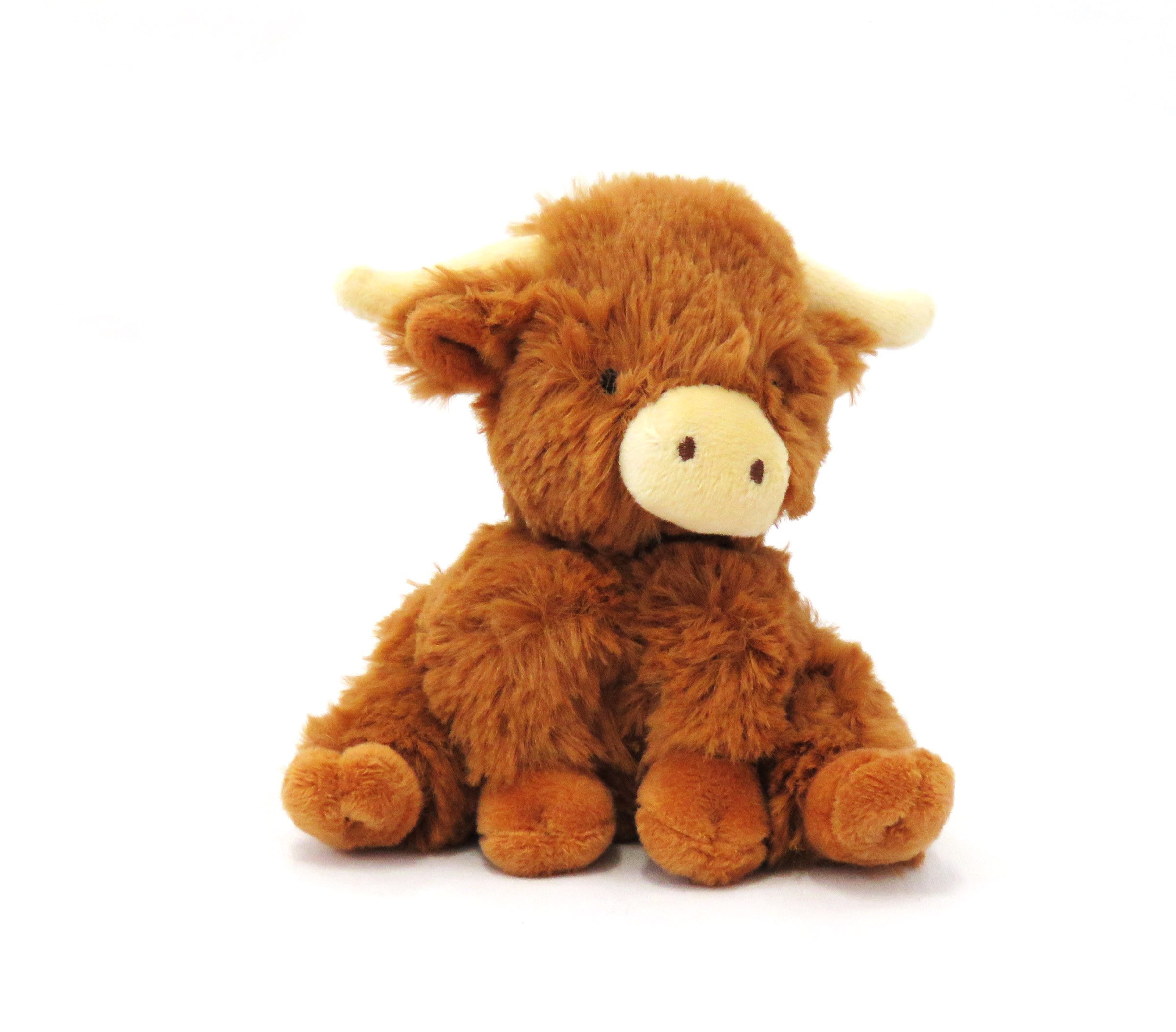 highland cow 11cm front view