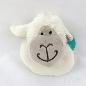 happy sheep rattle top view