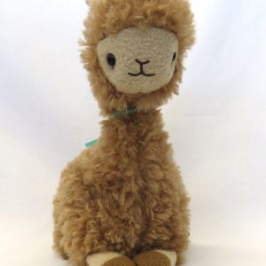 alpaca plushie - front view