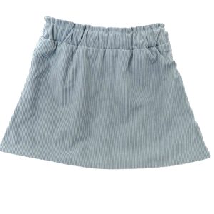 kids on trend blue corduroy skirt back view