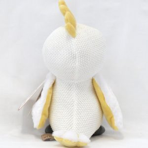 knitted cockatoo back view