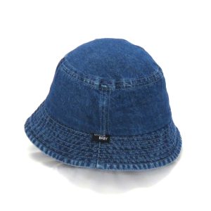 bucket hat - dark blue denim