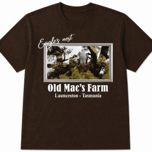 old macs farm eagles nest tshirt - sarah prince design