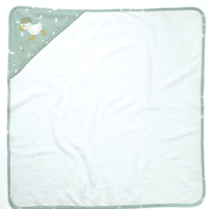 hooded goosey goosey baby towel