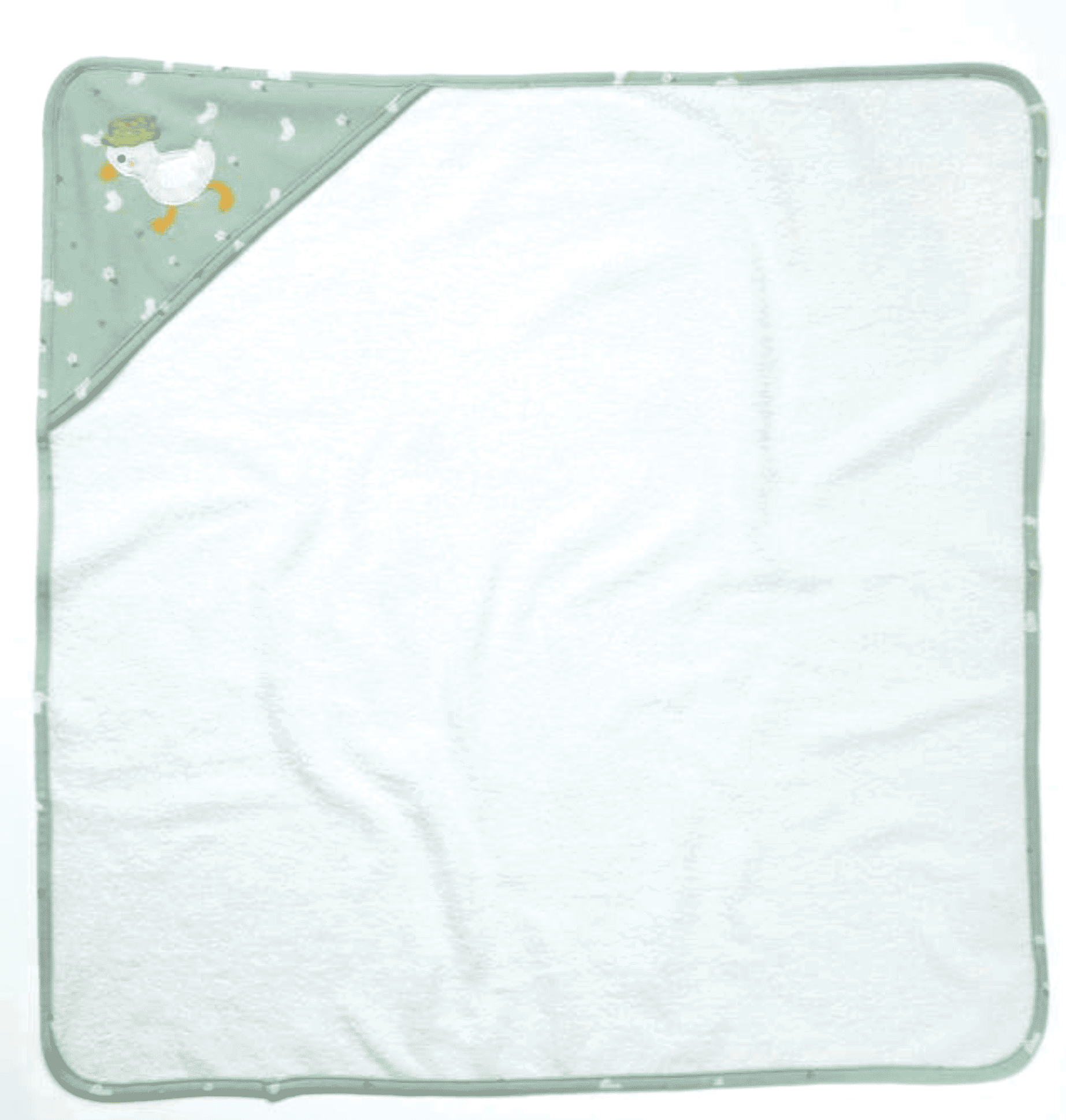 hooded goosey goosey baby towel