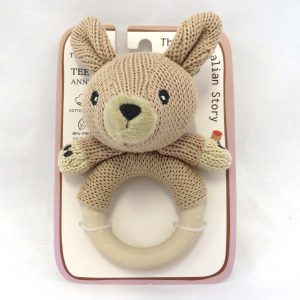 kangaroo rattle front view