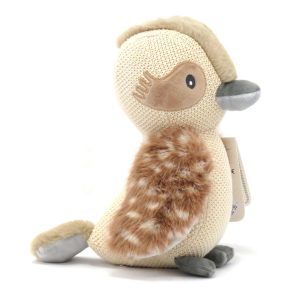knitted kookaburra side view