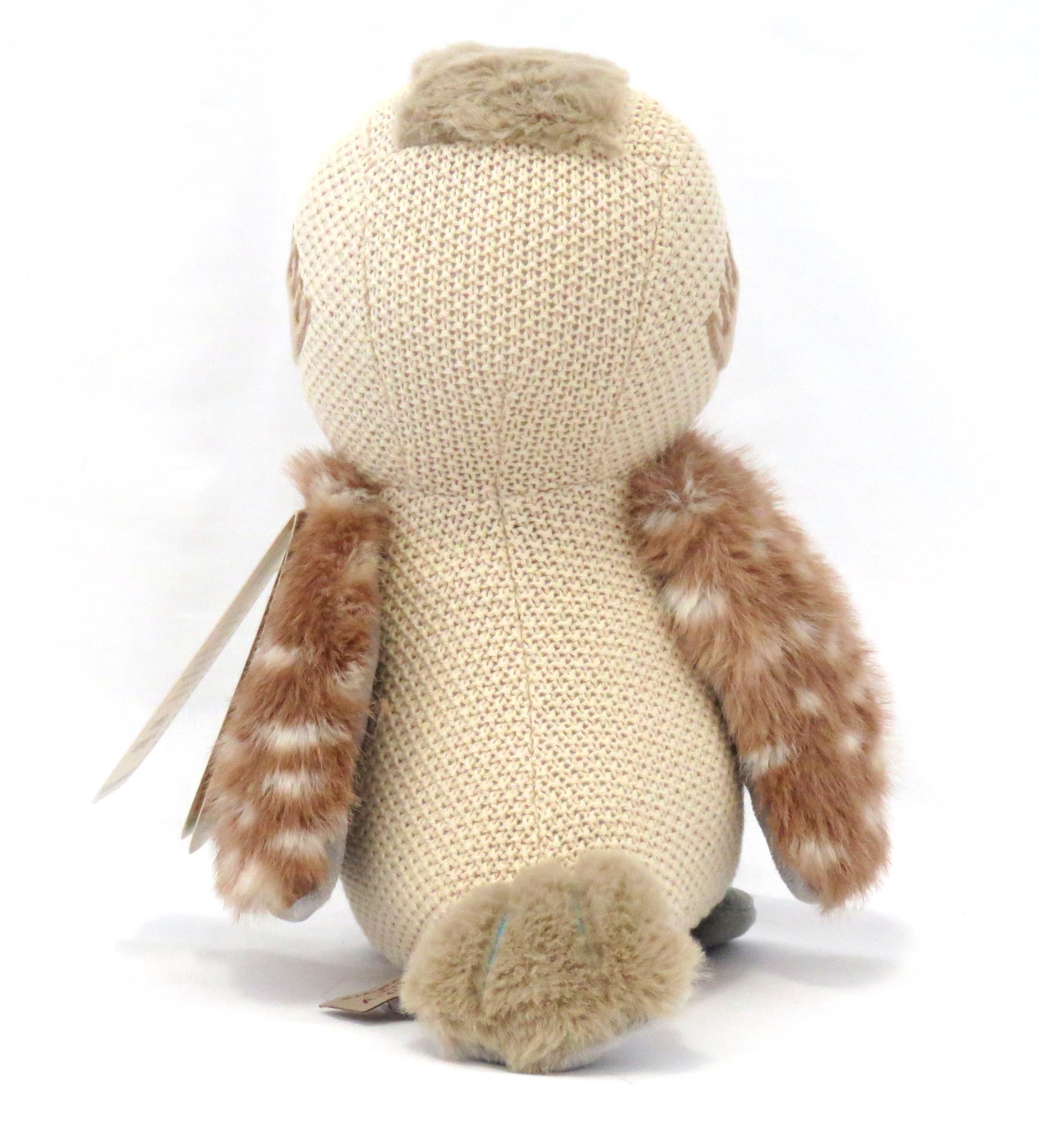 knitted kookaburra back view