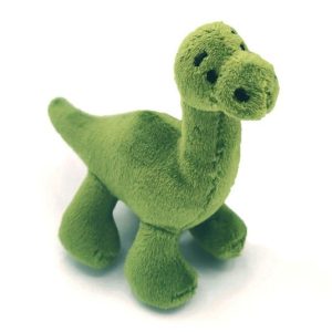 mini loch ness monster plushie front view