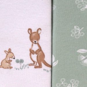 australiana muslin wraps 2 pack close up