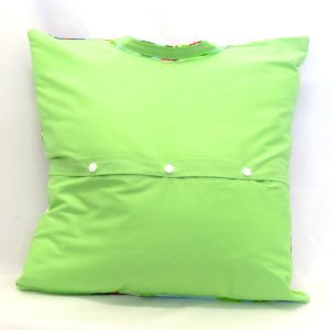 reading pillow - farm fun - back view