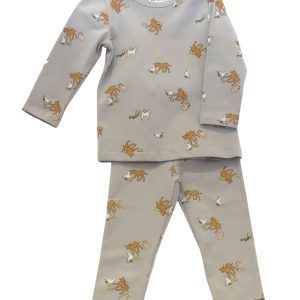 pyjamas with farmyard print
