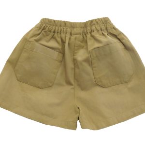 kids on trend fawn boys shorts back view