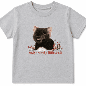 such a cheeky little tasmanian devil tshirt - sarah prince design