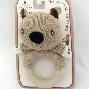 wombat rattle front view
