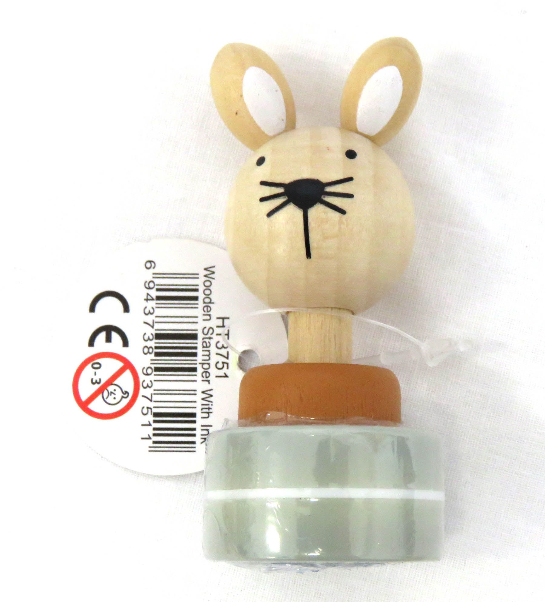 Wooden Stamp - Rabbit - Old Macs Farm Shop